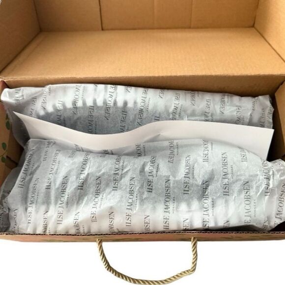 ILSE Jacobsen Hornbaek Tulip 139 Perforated Black Slip-On Shoes EU 39 US 8.5-9 - Picture 8 of 10